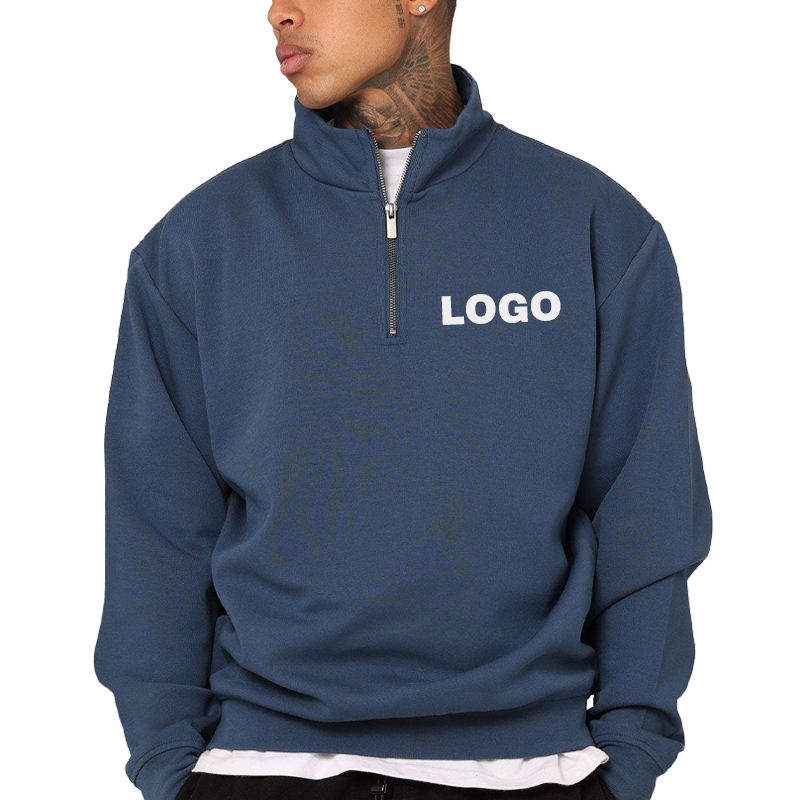 Half zipper sweatshirts hoodies (2)