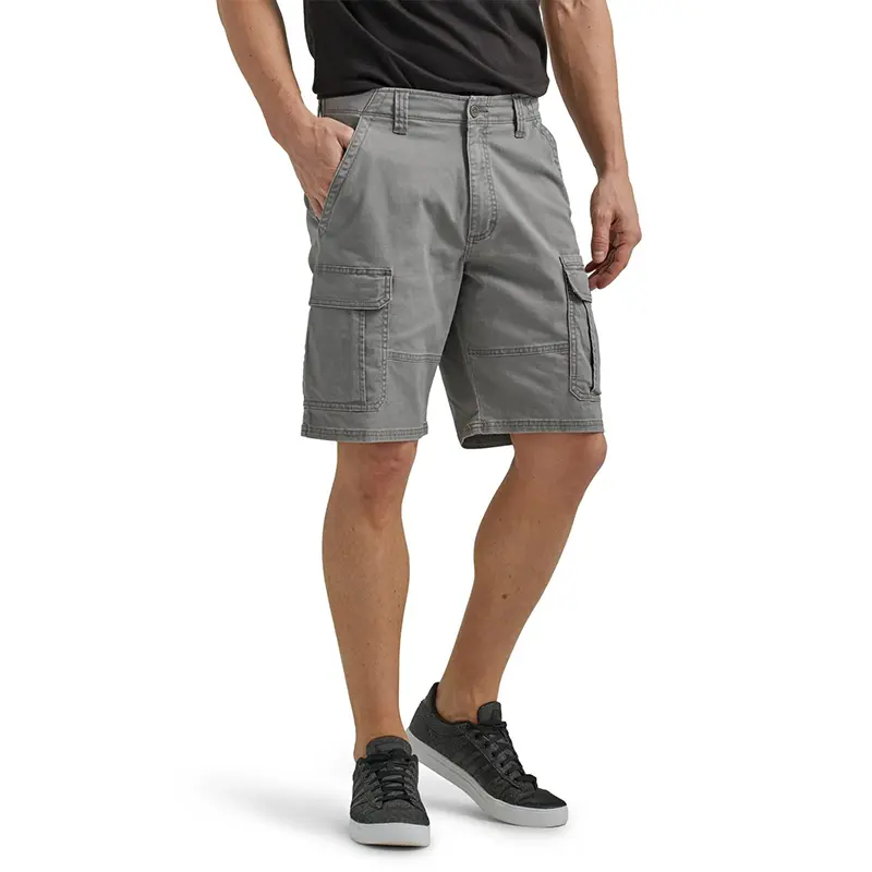 Custom Wholesale Men's Classic Cargo Stretch Shorts Factory