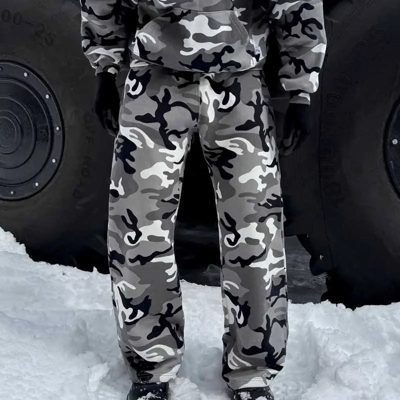 Custom Camouflage Print Tracksuit Manufacturers