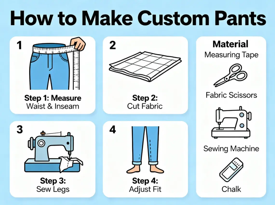 How to Make Custom Pants
