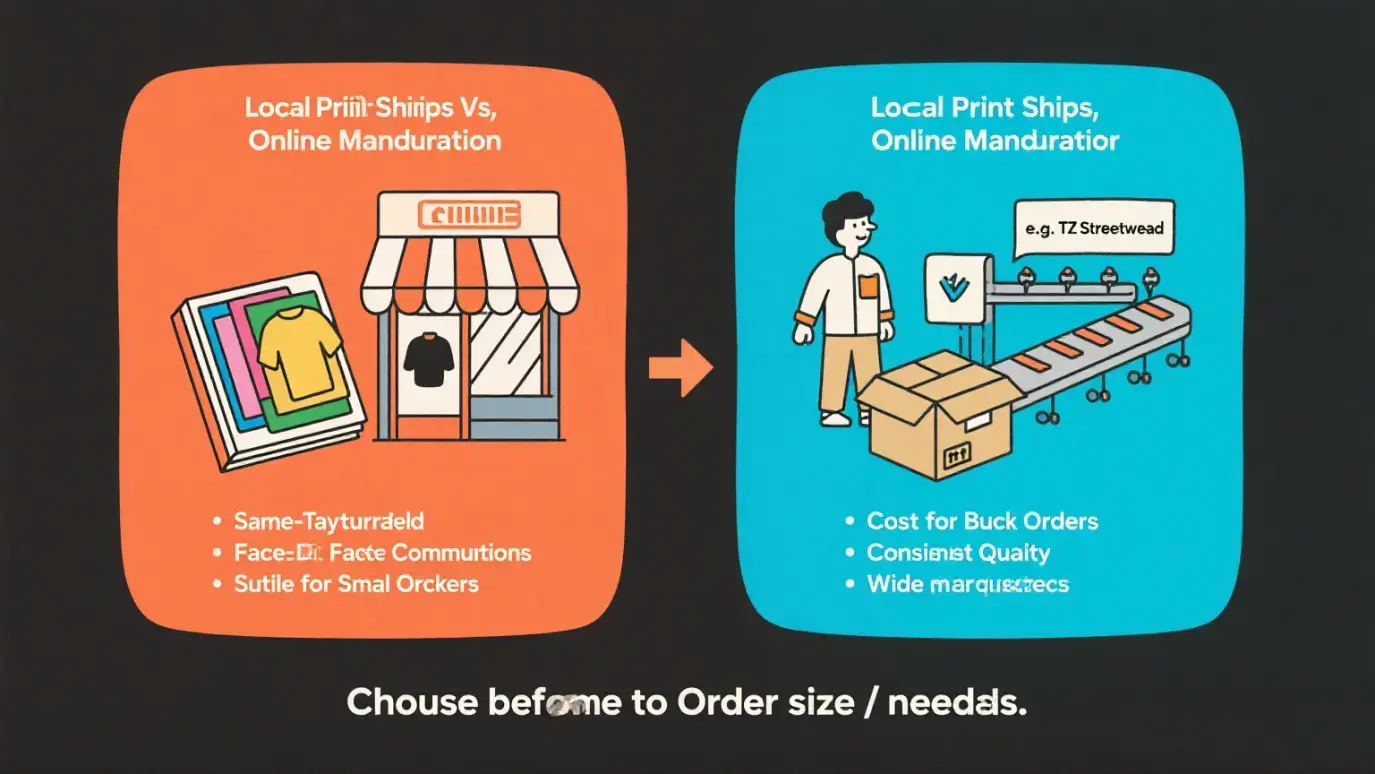 Guide to nearby garment printing services: Find your own custom solution