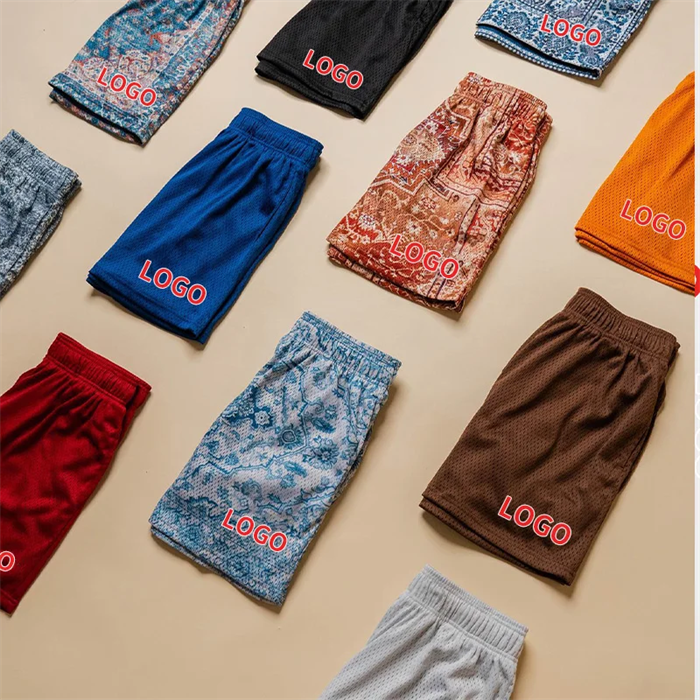 Custom Logo Mesh Sports Shorts Manufacturers