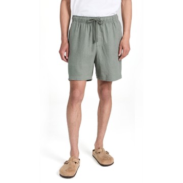 Custom Wholesale Classic Pull On Linen Men Shorts Lightweight Shorts Suppliers