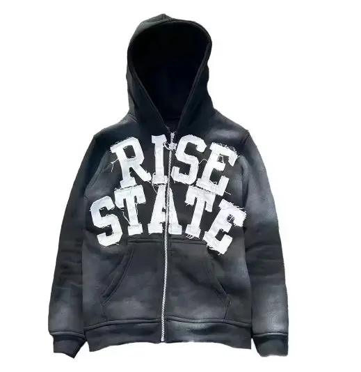 Letter patch embroidered zipper hoodie (1).png