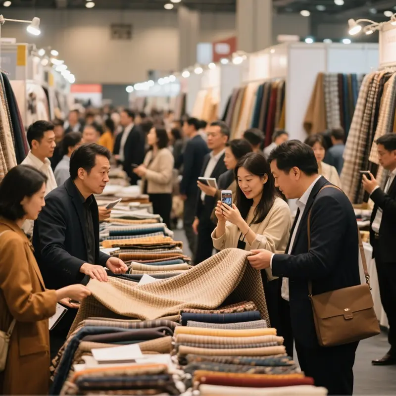 Clothing Fabric Exhibition