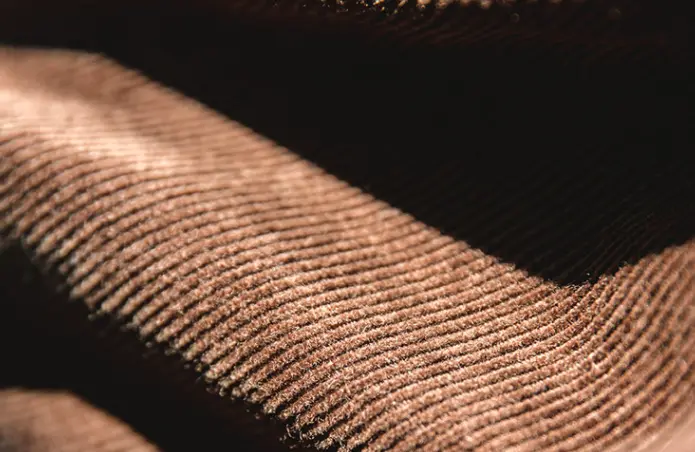 The corduroy fabric