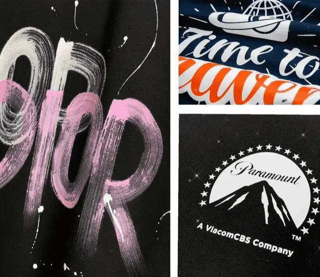 What are the common printing techniques of clothing?(one)