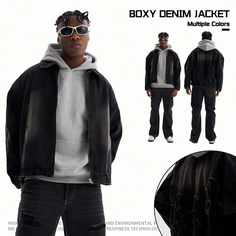 Custom Men Vintage Denim Jacket (4).jpg