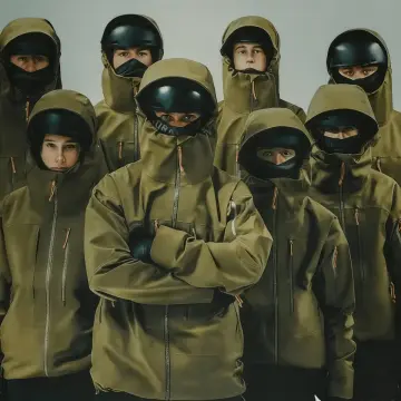 Custom Men's Tactical Hooded Jacket