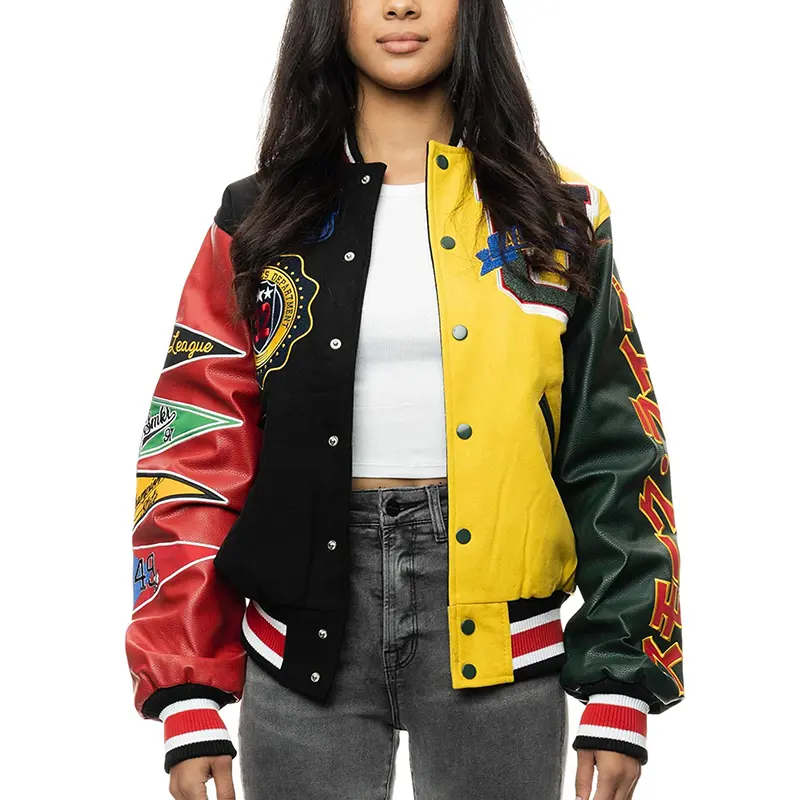 Custom Wholesale Men's Embroidered Letterman Bomber Jacket Manufacturer (9)wc7