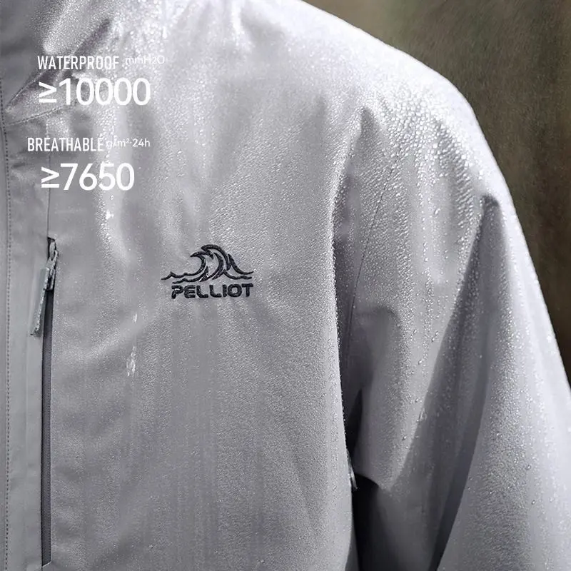 Custom Men’s Hard Shell Waterproof Coat Manufacturer