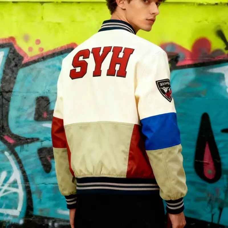 Custom Letterman Bomber Jacket