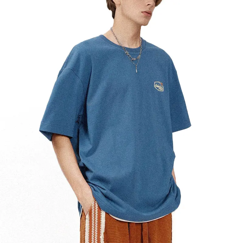 Custom Wholesale Mens Letter Graphic Printed T Shirt vintage t shirts Factory (9)pnm