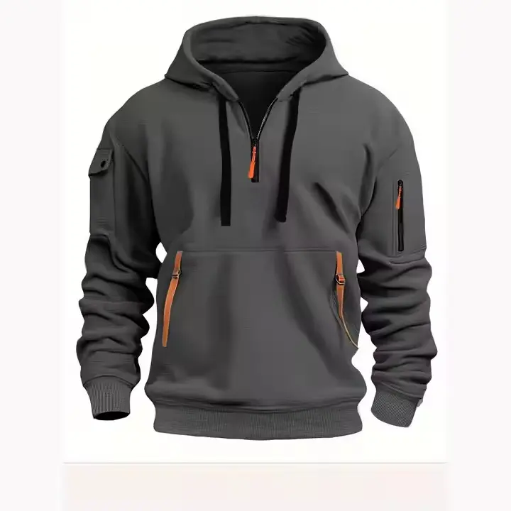 Custom Functional Zipper Sweatshirt