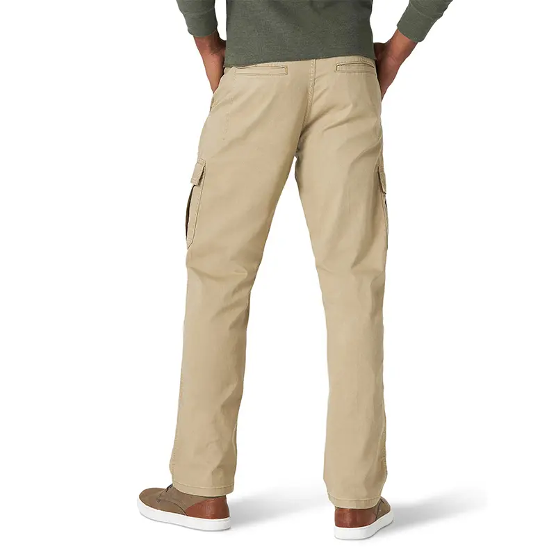 Custom Wholesale Men's Relaxed Fit Stretch Cargo Pant Factory (6)iao