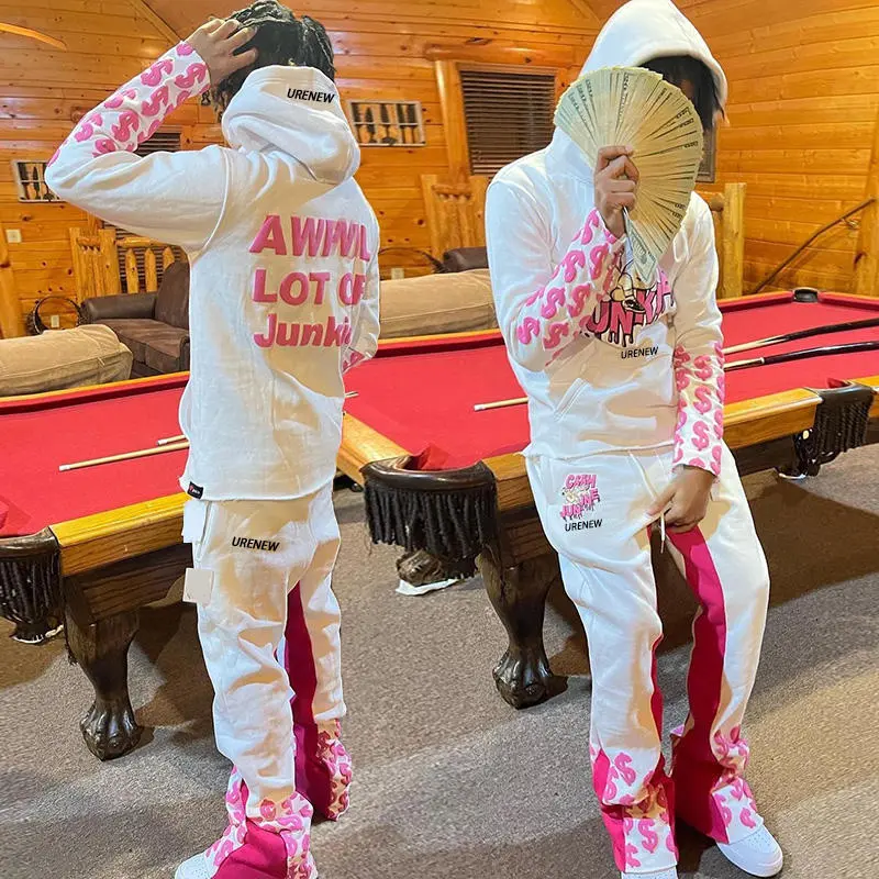 Puff Print Custom Sweatsuit (1)72l