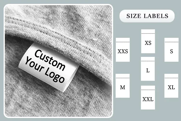 1 Custom Brand & Size Labeleee