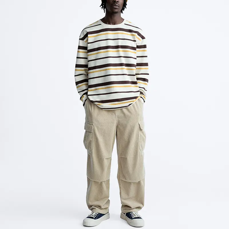 CORDUROY CARGO PANTS 57pm