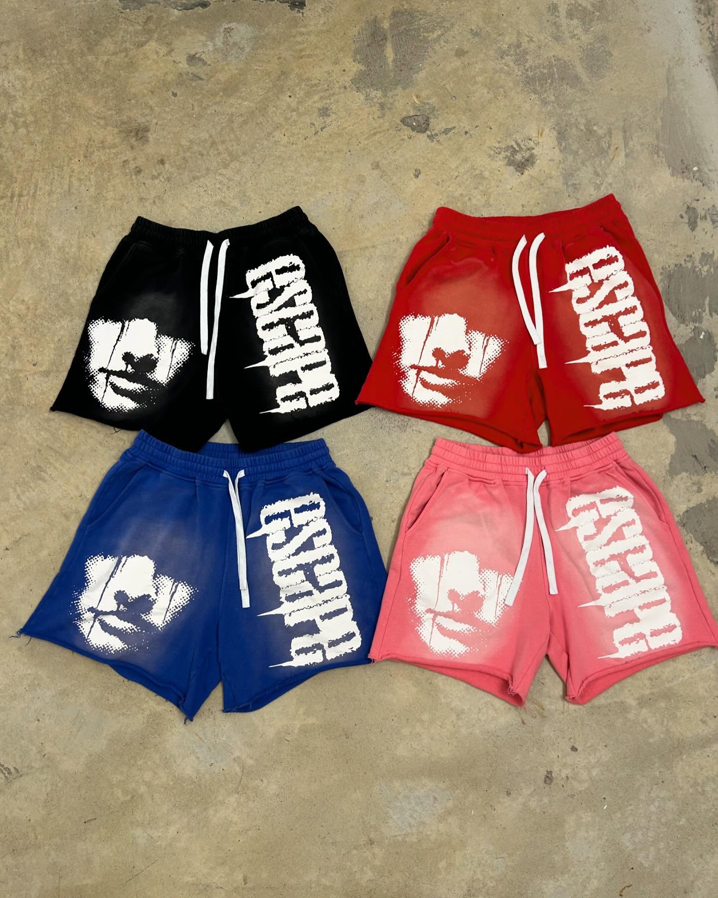 Custom Logo Printed Distressed Sweat Shorts (3).jpg