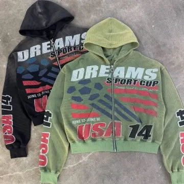 Custom Streetwear Design Zippers Hoodies Manufacturers