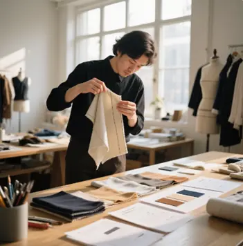 Screening of ready-to-wear fabrics