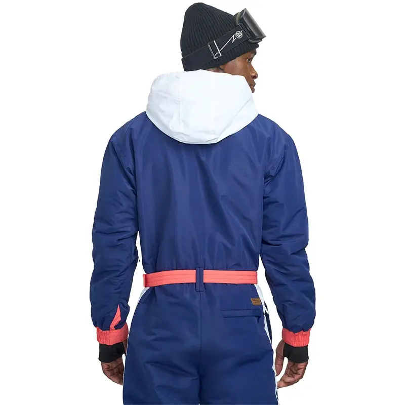 Custom Wholesale Men's Santa Fe Shredder Ski Suit Winter Snow One Piece Ski Suits (6)ete